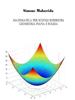 cover image of Matematica--geometria piana e solida